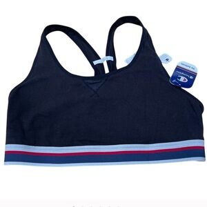 0396 New Women's Champion Blue Sports Bra